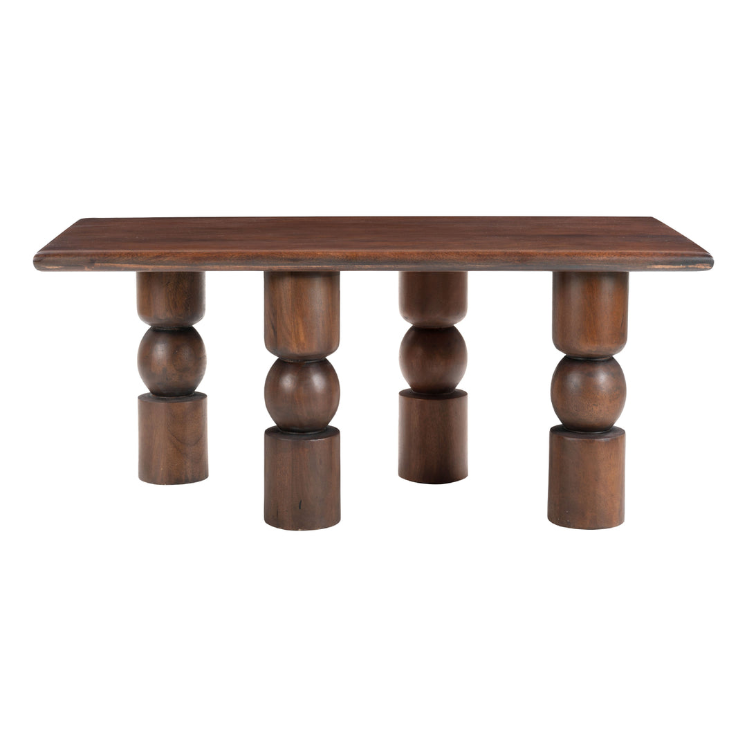 Split Coffee Table Brown Image 3