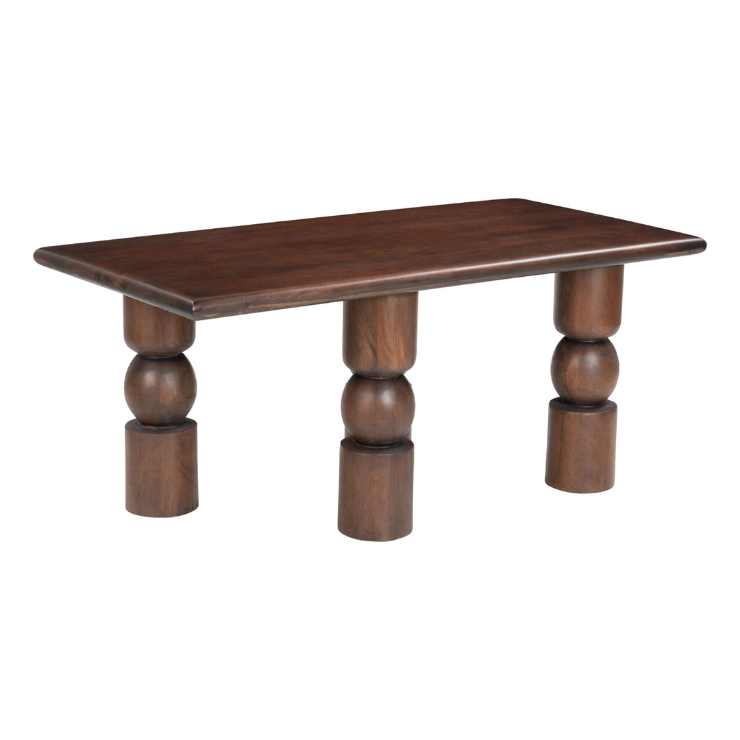 Split Coffee Table Brown Image 6