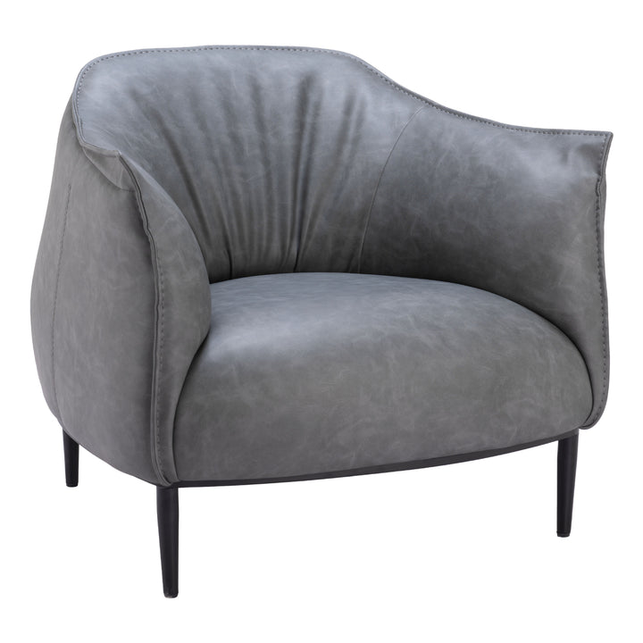 Julian Accent Chair Gray Image 1