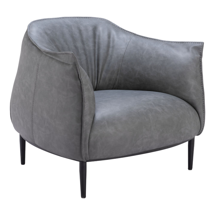 Julian Accent Chair Gray Image 6