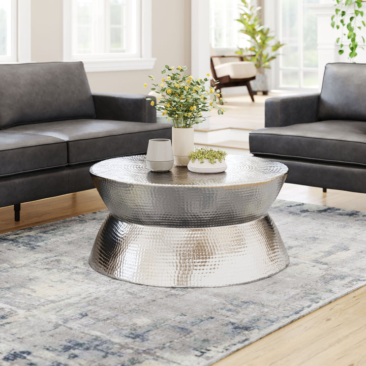 Madryn Coffee Table Silver Image 7