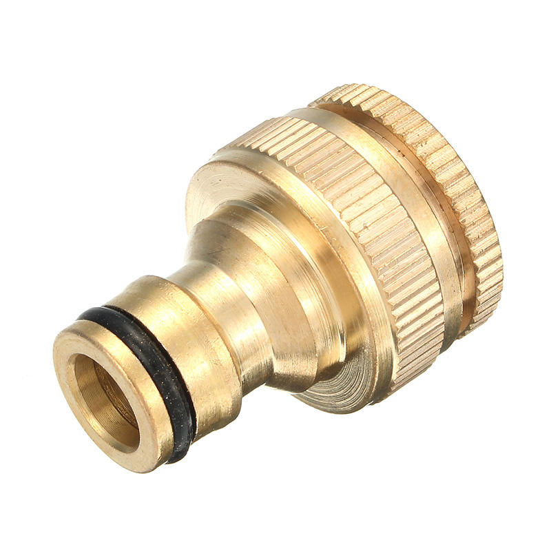 1,2 and 3,4 Inch Brass Faucet Adapter Female Washing Machine Water Tap Hose Quick Connector Image 2