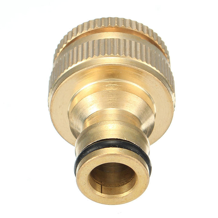 1,2 and 3,4 Inch Brass Faucet Adapter Female Washing Machine Water Tap Hose Quick Connector Image 5