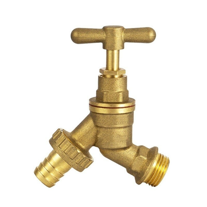 1,2 Inch Brass Slow-closing Faucet Ton Barrel Joint Accessories Outlet Water Tap Valve For Garden Irrigation Image 5