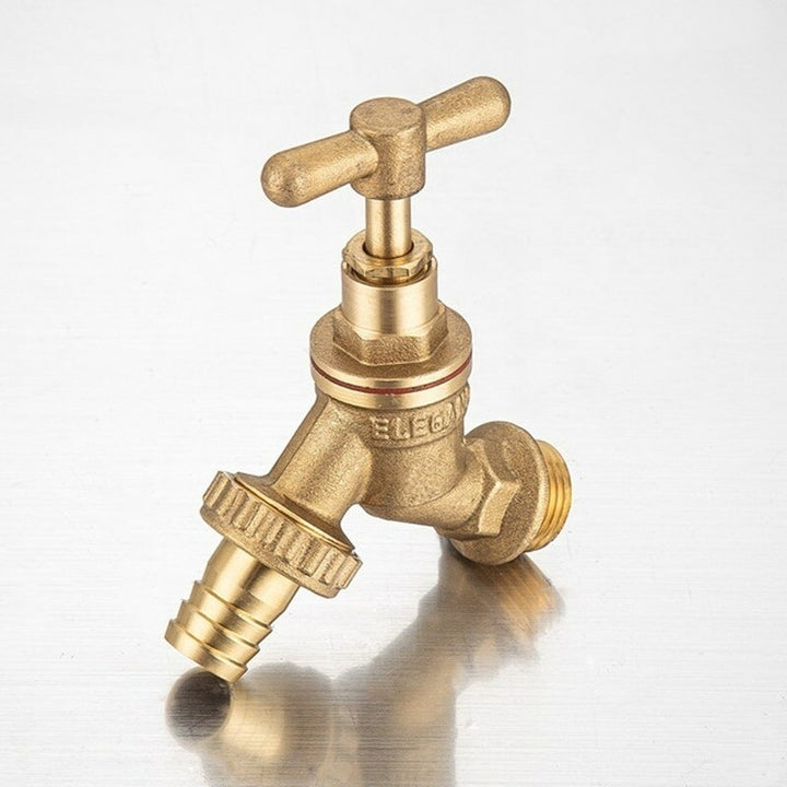 1,2 Inch Brass Slow-closing Faucet Ton Barrel Joint Accessories Outlet Water Tap Valve For Garden Irrigation Image 9