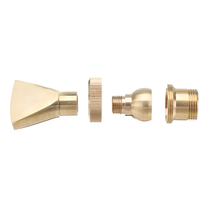 1,2 Inch DN15 3,4 Inch DN20 Universal Brass Adjustable Nozzle Fountain Nozzle Image 4