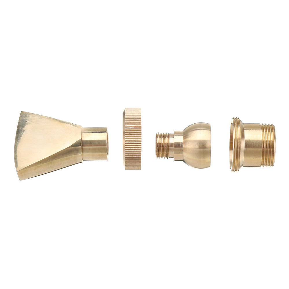 1,2 Inch DN15 3,4 Inch DN20 Universal Brass Adjustable Nozzle Fountain Nozzle Image 5