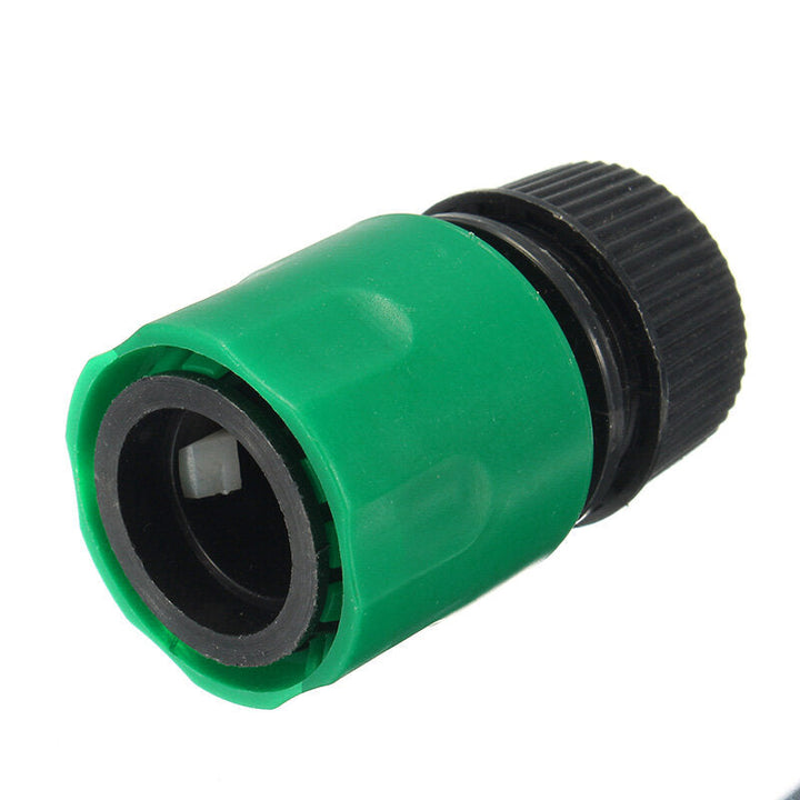 1,2 Inch Plastic Water Hose Pipe Quick Connector Garden Tap Washer Spayer Coupler Green Image 7