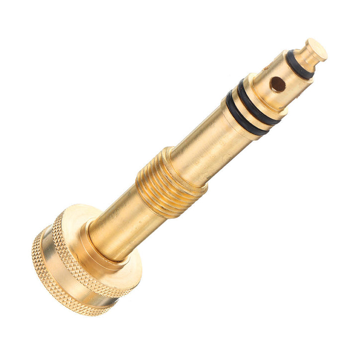 1,2 NPTAdjustable Copper Straight Nozzle Connector Garden Water Hose Repair Quick Connect Irrigation Pipe Fittings Car Image 2