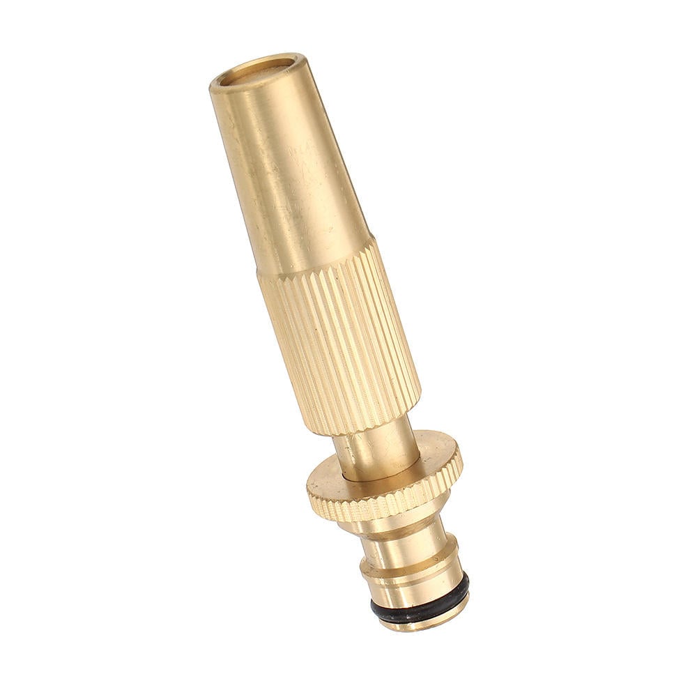 1,2 Universal Adjustable Copper Straight Nozzle Connector Garden Water Hose Repair Quick Connect Irrigation Pipe Image 3