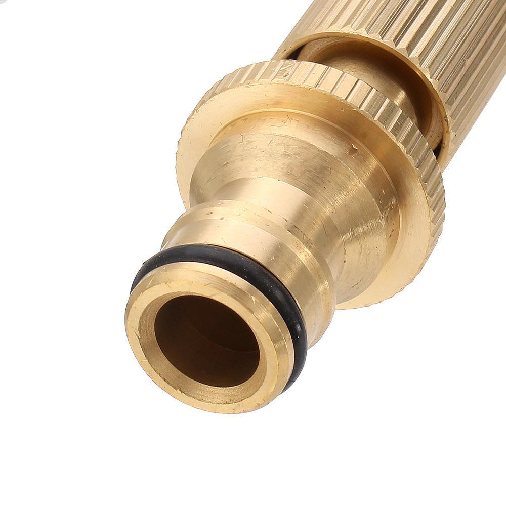 1,2 Universal Adjustable Copper Straight Nozzle Connector Garden Water Hose Repair Quick Connect Irrigation Pipe Image 8