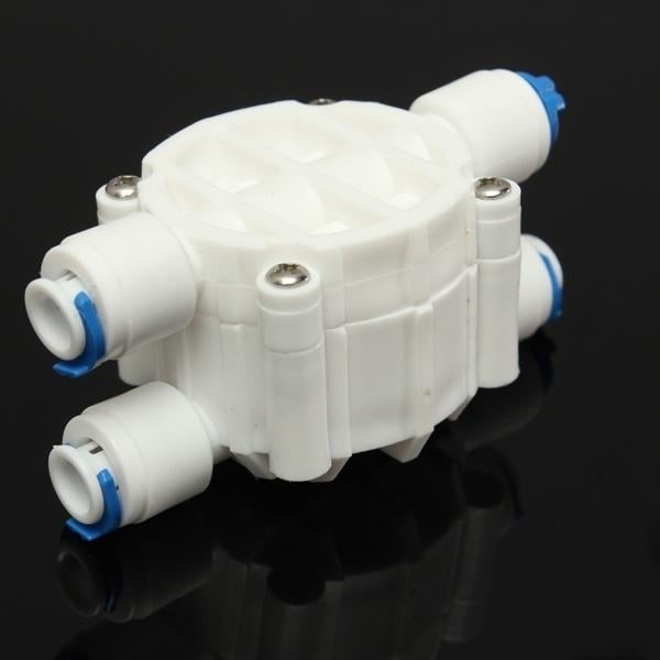 1,4 Inch 4 Way Auto Shut Off Valve For RO Reverse Osmosis Water Filter System Image 2