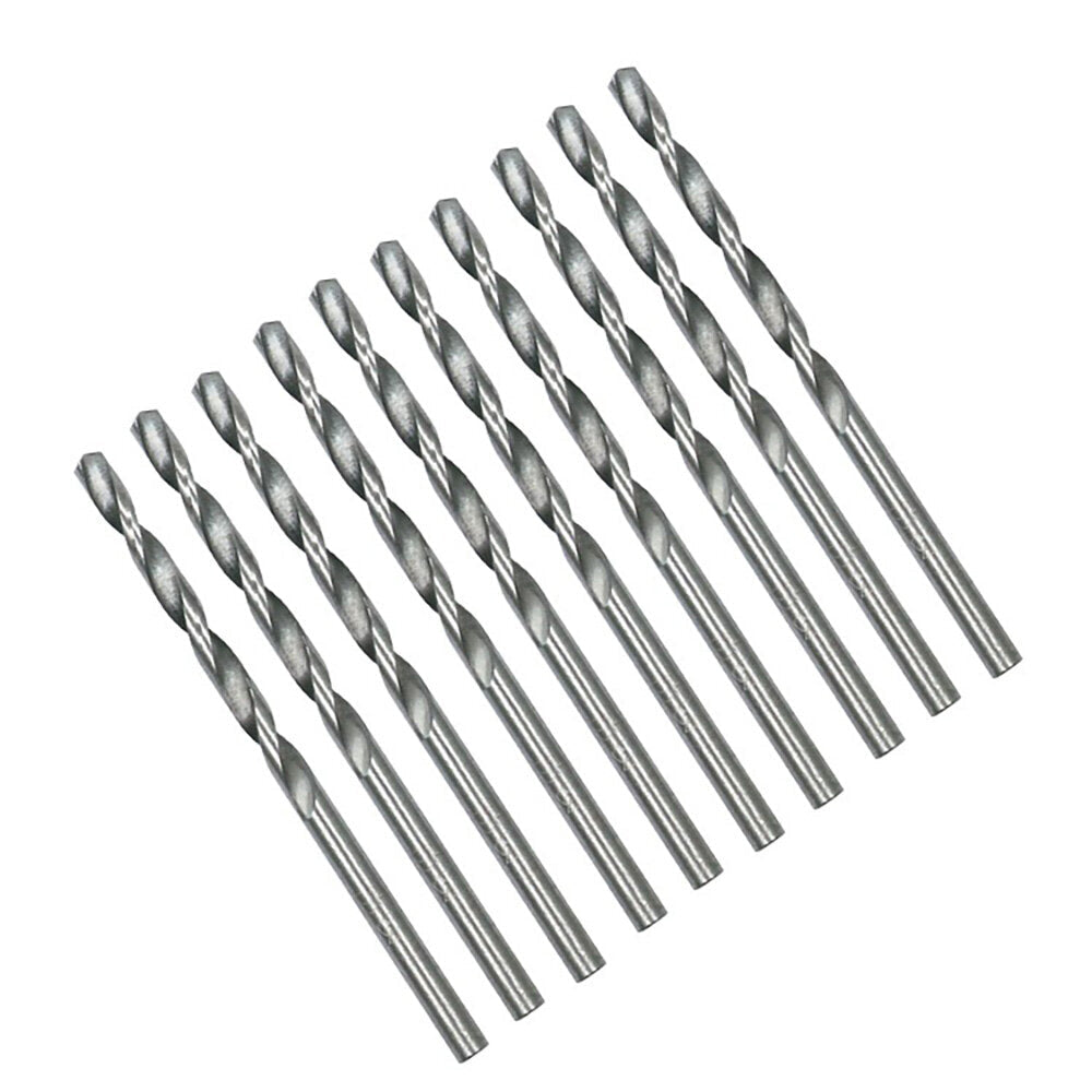 10pcs 0.5-3.0mm Drill Bit HSS Round Shank Twist Drill Bit Tools For Woodworking Repair Tool Image 2