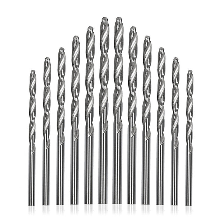 10pcs 0.5-3.0mm Drill Bit HSS Round Shank Twist Drill Bit Tools For Woodworking Repair Tool Image 3