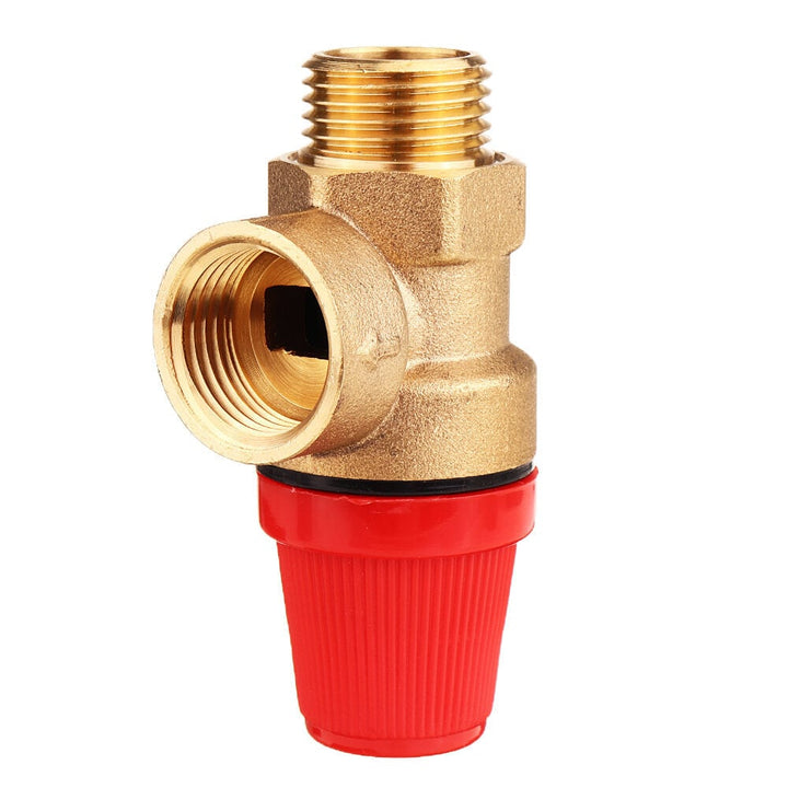 1,2 3Bar,6Bar Female Male Brass Pressure Relief Valve Control Safety Switch Regulator for Wall-Hanging Water Heater Image 1