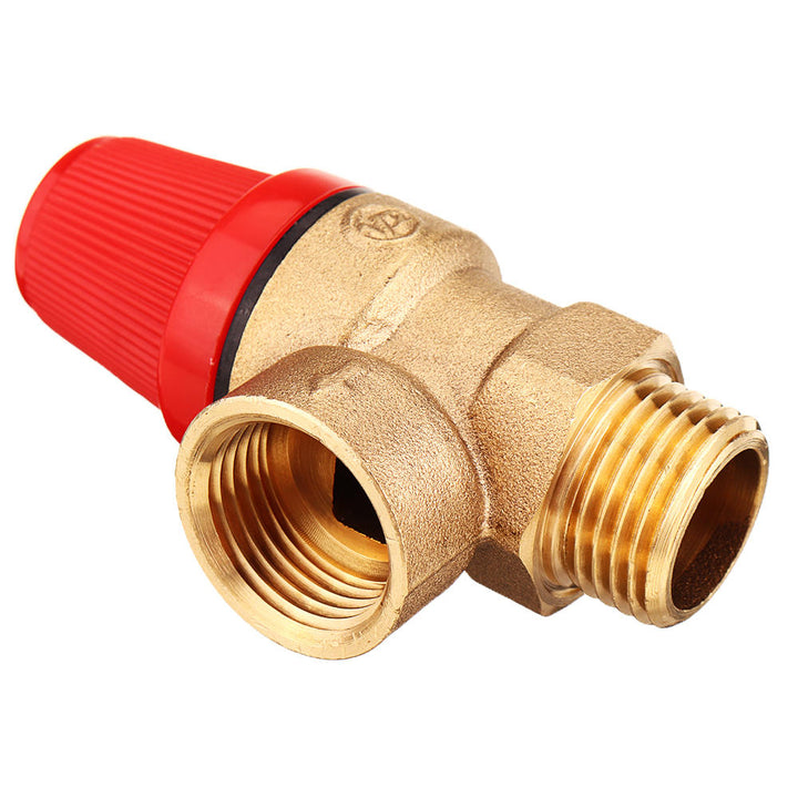 1,2 3Bar,6Bar Female Male Brass Pressure Relief Valve Control Safety Switch Regulator for Wall-Hanging Water Heater Image 2