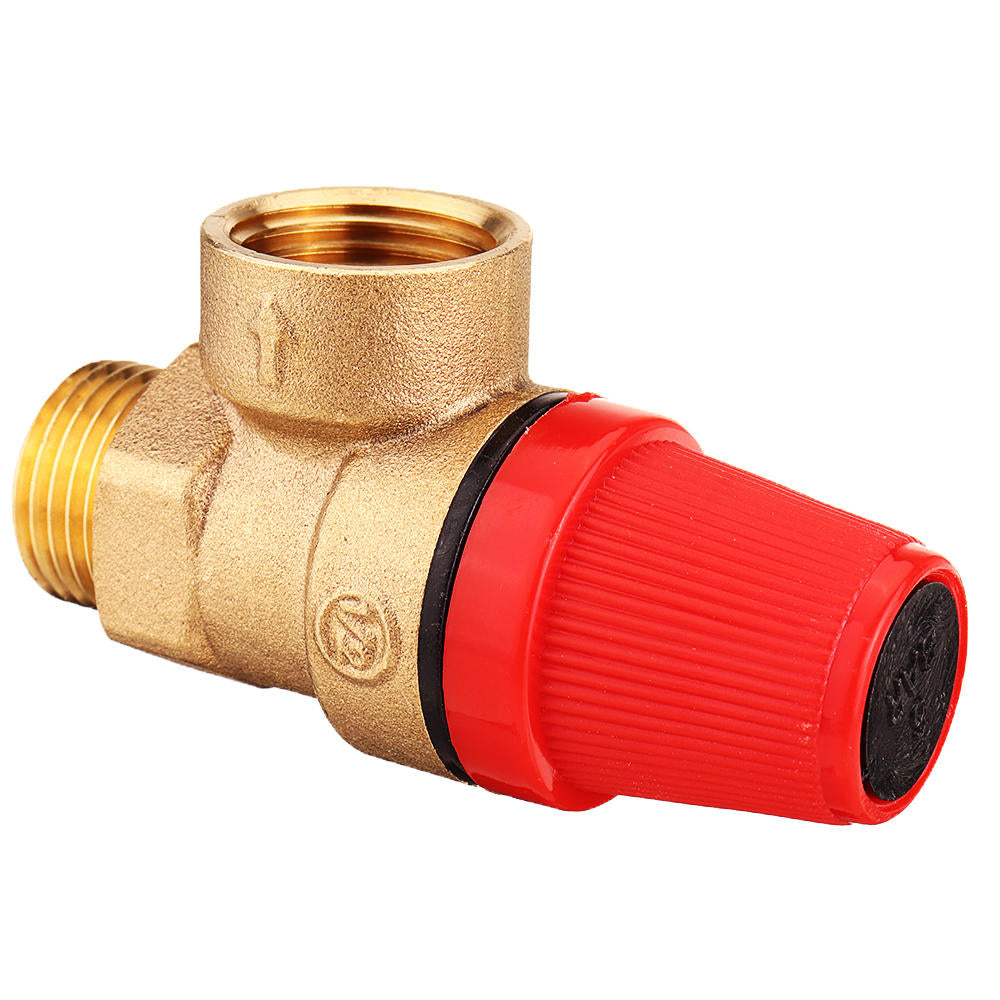 1,2 3Bar,6Bar Female Male Brass Pressure Relief Valve Control Safety Switch Regulator for Wall-Hanging Water Heater Image 3