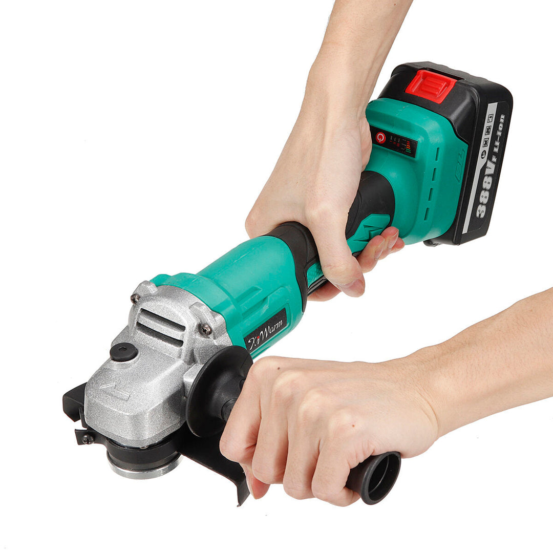 1000W 125mm Brushless Angle Grinder Cordless Electric Grinder Polishing Machine Fit Makita Image 4