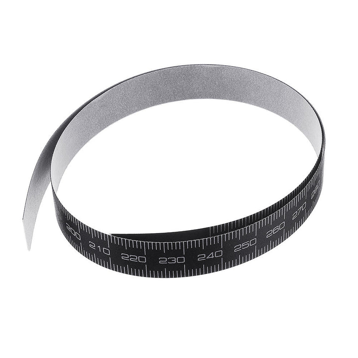 Self Adhesive Metric Black Ruler Tape for Digital Caliper Replacement Black Image 1