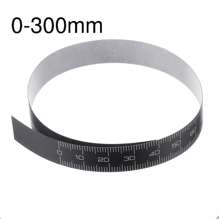 Self Adhesive Metric Black Ruler Tape for Digital Caliper Replacement Black Image 3