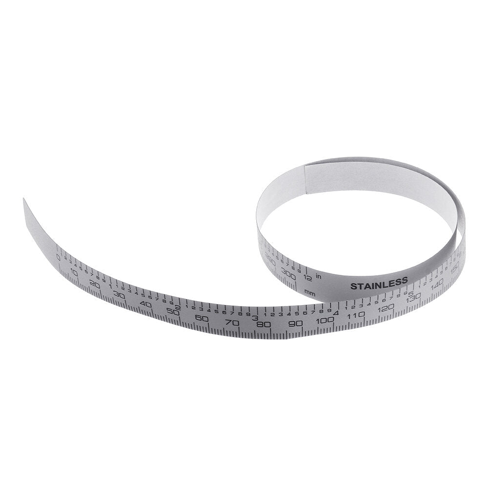 0-100,150,200,300,400,500 mm Metric,Inch Ruler Tape Self Adhesive Tape for Digital Caliper Replacement Image 7