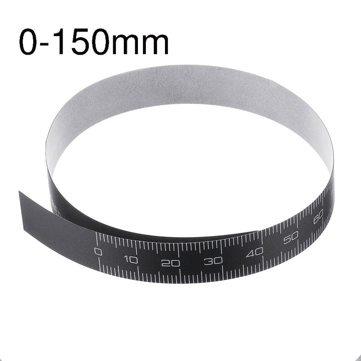 Self Adhesive Metric Black Ruler Tape for Digital Caliper Replacement Black Image 5