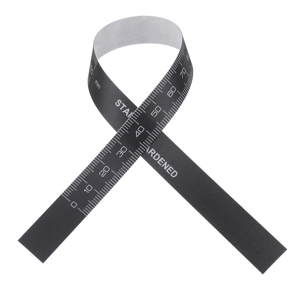 Self Adhesive Metric Black Ruler Tape for Digital Caliper Replacement Black Image 7