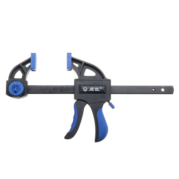 0-610mm Plastic Quick Ratchet F Clamp Fast Woodworking Clamp Woodworking Bar Clamp Tool Holder Image 7