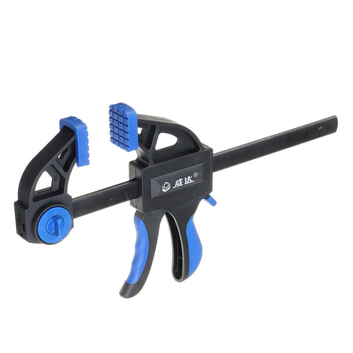 0-610mm Plastic Quick Ratchet F Clamp Fast Woodworking Clamp Woodworking Bar Clamp Tool Holder Image 10