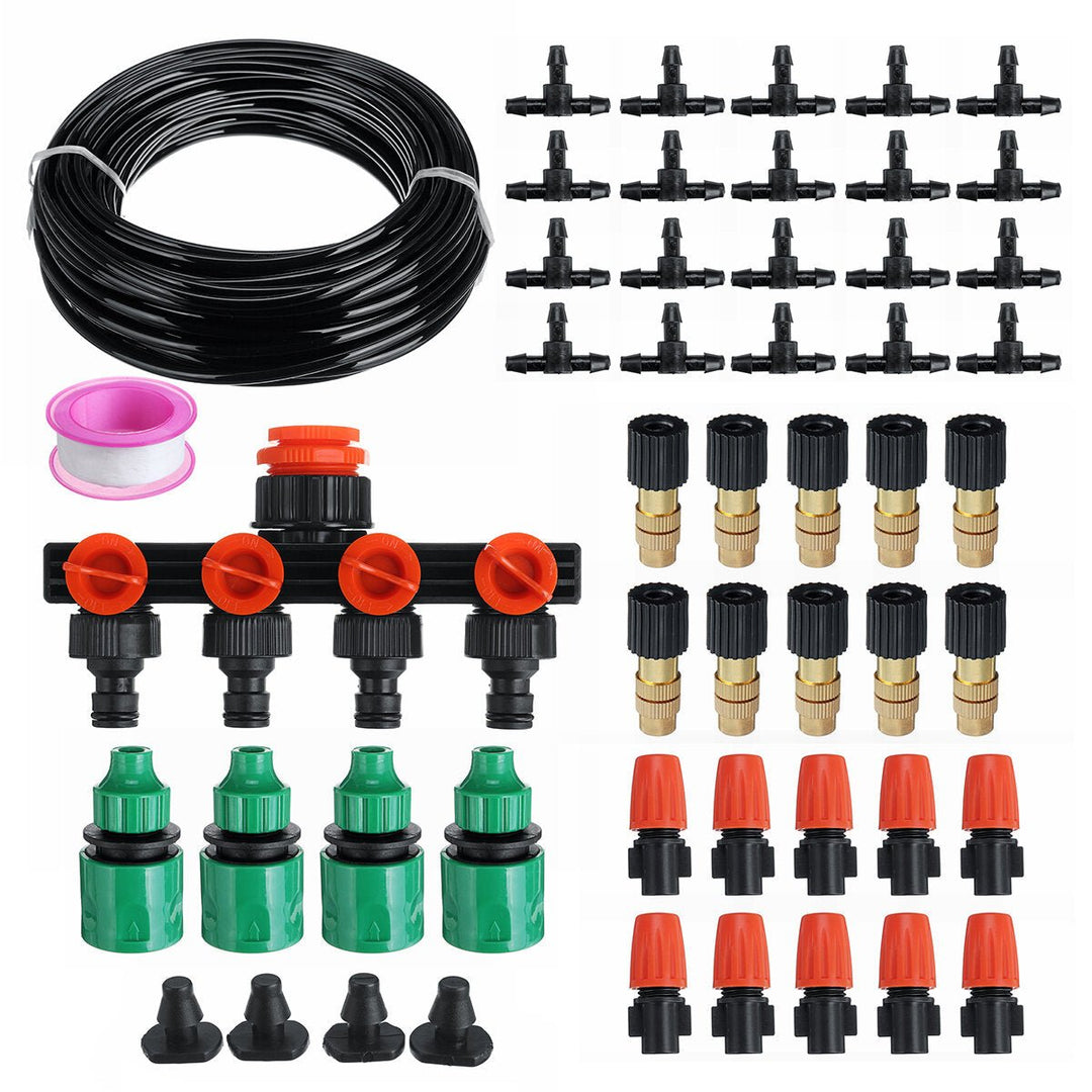 10-50M Auto Irrigation System Water Hose Plants Garden Watering Micro Drip Kit 10,20,30,40,50 Meters Image 3