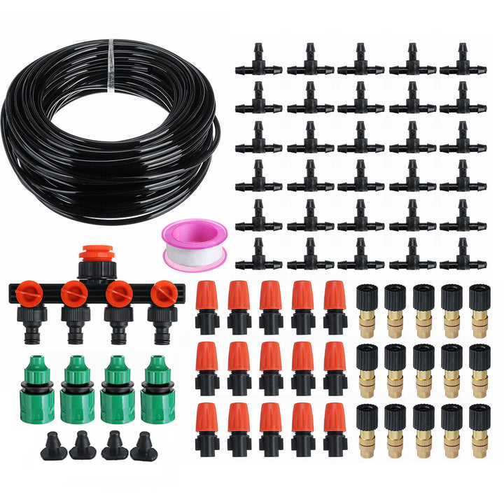 10-50M Auto Irrigation System Water Hose Plants Garden Watering Micro Drip Kit 10,20,30,40,50 Meters Image 4