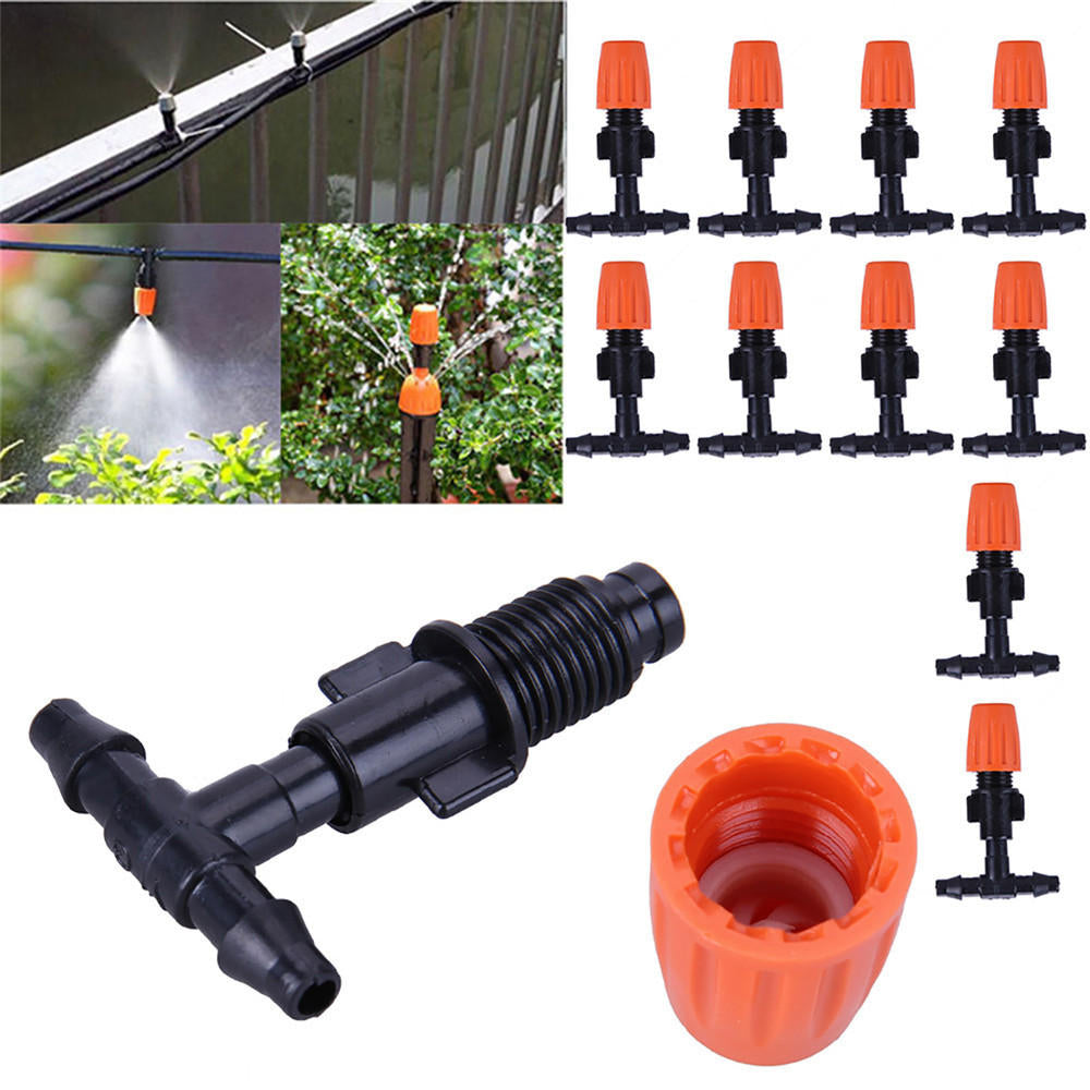 10,15,20M DIY Micro Drip Irrigation System Plant Self Watering Garden Hose Kits Image 2