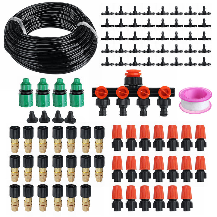 10-50M Auto Irrigation System Water Hose Plants Garden Watering Micro Drip Kit 10,20,30,40,50 Meters Image 5