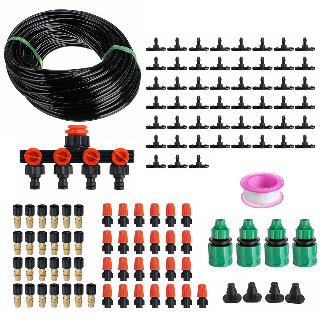 10-50M Auto Irrigation System Water Hose Plants Garden Watering Micro Drip Kit 10,20,30,40,50 Meters Image 6