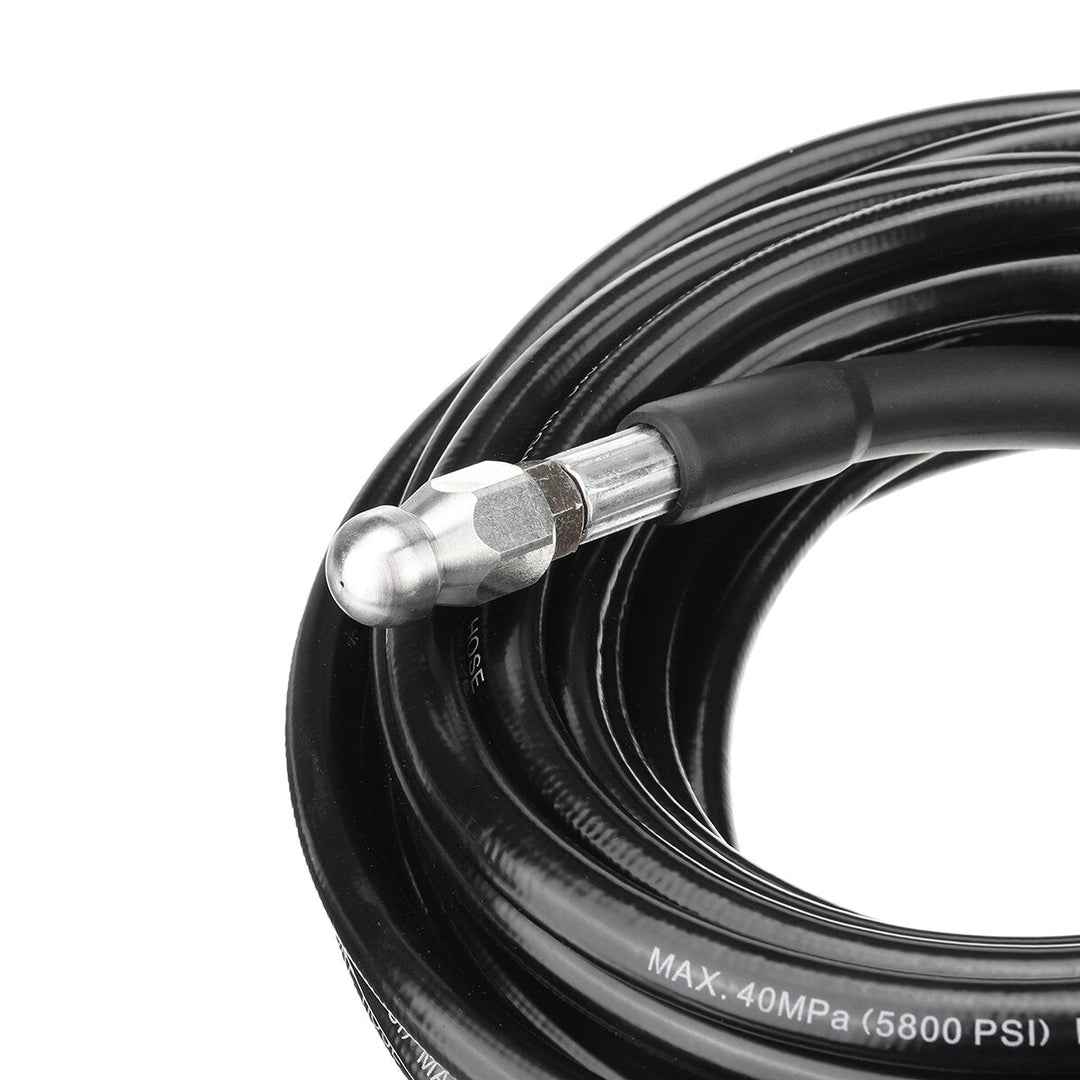 10,15,20m High Pressure Power Washer Hose Jet Wash Lance To Spray Machine Image 4