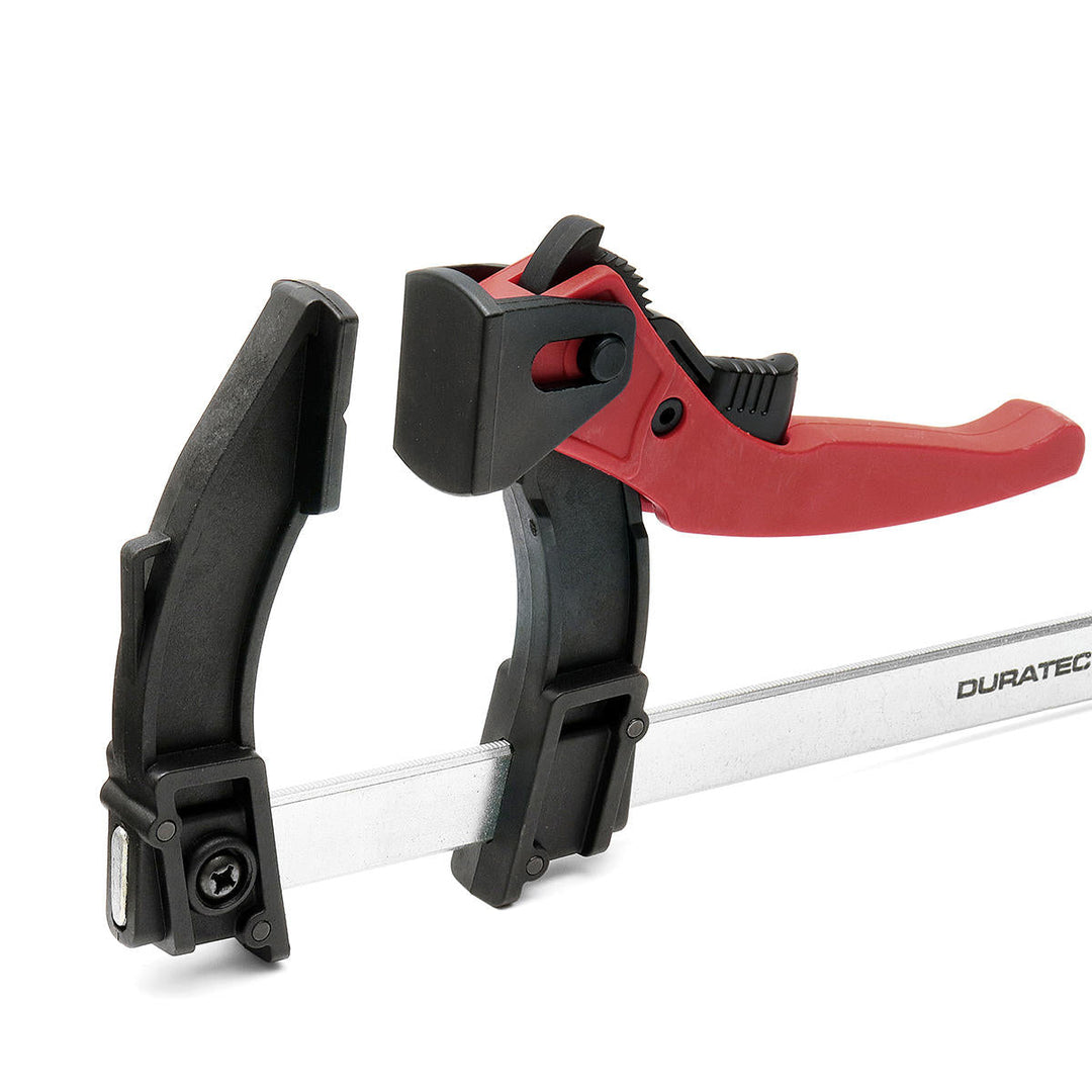 100,160,200,250,300mm F Parallel Clamp 120 Degree Adjustable Quick Grip Woodworking Ratchet Clamps Image 6