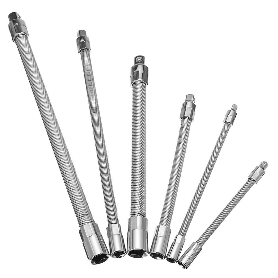 1,4 Inch 3,8 Inch 1,2 Inch Ratchet Socket Wrench Drive Flexible Extension Bar Adapter Tool Image 1