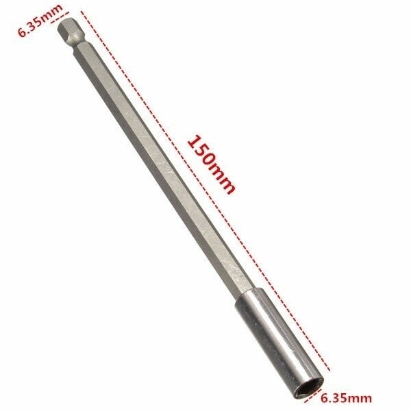 1,4 Inch Hex Shank Magnetic Bit Holder Screwdriver Bit Extension Tip Bar 60mm,100mm,150mm Image 7