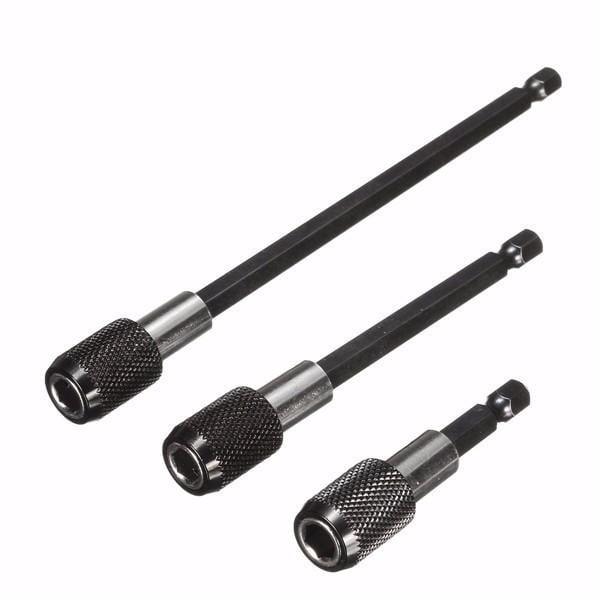 1,4 Inch Hex Shank Screwdriver Bit Holder 60,100,150mm Connecting Rod Image 1