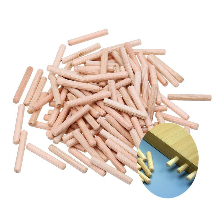 100pcs 6,8,10mm Round Wood Tenon Wooden Dowel for Woodworking Image 2