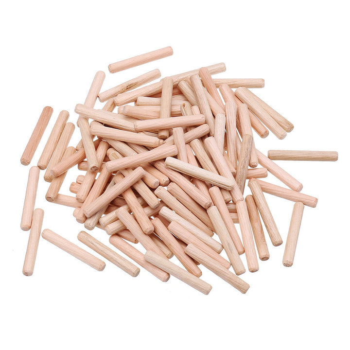 100pcs 6,8,10mm Round Wood Tenon Wooden Dowel for Woodworking Image 3