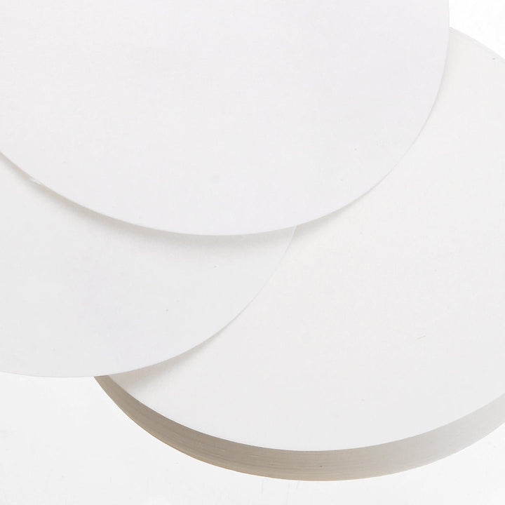 100Pcs,Set 7,9,11,12.5,15,18cm Qualitative Filter Paper Circular Funnel Sheet Slow Speed 10-15um Image 4