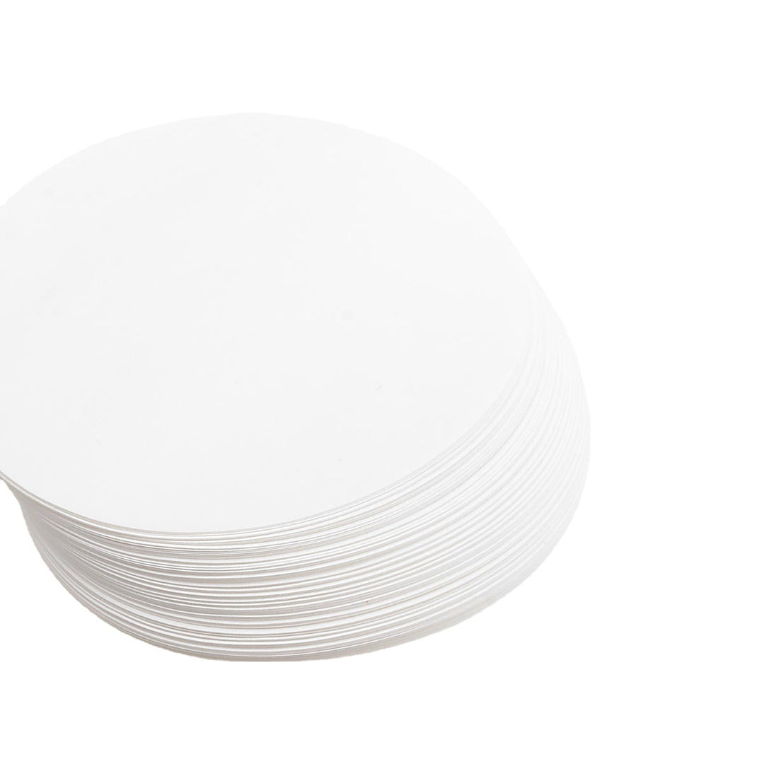 100Pcs,Set 7,9,11,12.5,15,18cm Quantitative Filter Paper Ashless Circular Funnel Sheet Medium Speed 15-20um Image 1