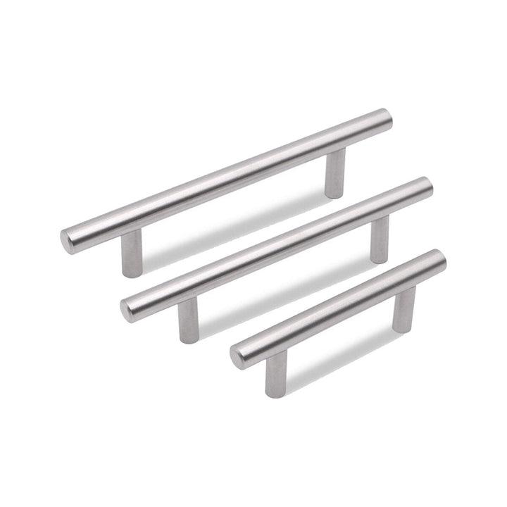 10mm Stainless Steel T Bar Handles for Kitchen Door Furniture Cupboard Cabinet Image 2