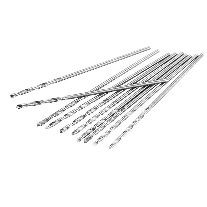 10Pcs 0.4-2.0mm Drill Bit HSS High Speed Steel Straight Shank Twist Drill Bit For Hand Twist Drill Image 2