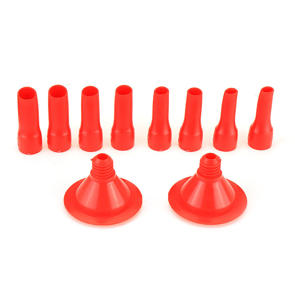 10pcs Universal Glue Nozzle Glass Glue Tip Mouth Nozzle with Base Image 2