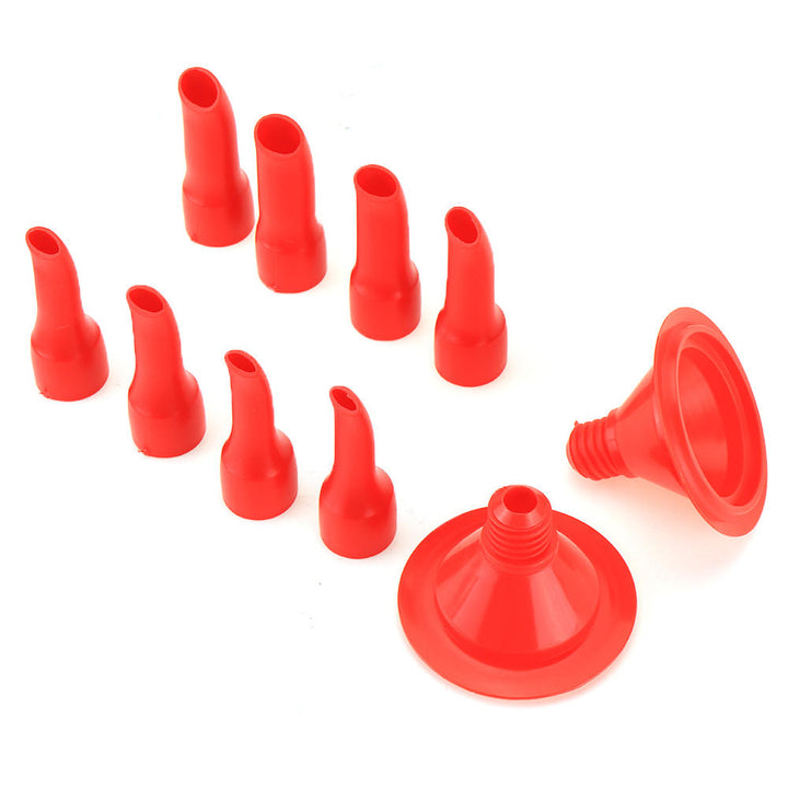 10pcs Universal Glue Nozzle Glass Glue Tip Mouth Nozzle with Base Image 3