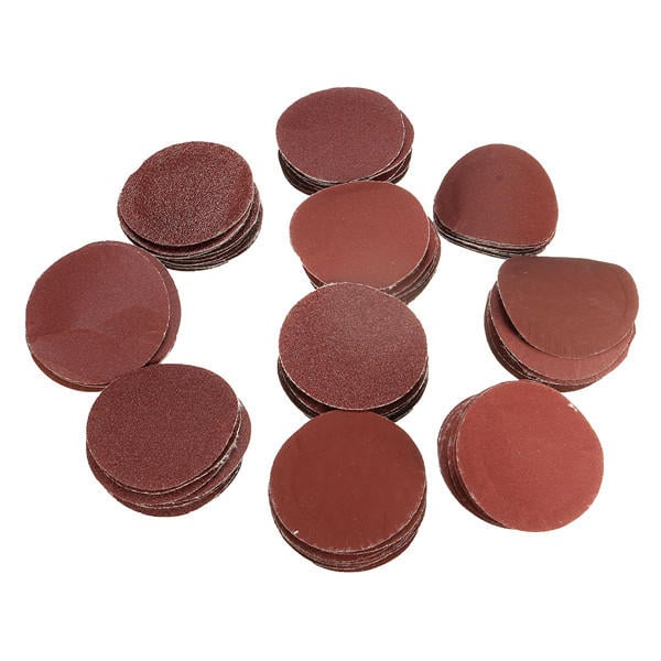 10pcs 2 Inch Sanding Discs 80-1000 Grit Sander Discs Set 50mm Sanding Polishing Pads Image 1