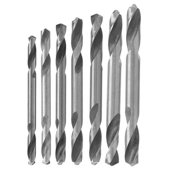 10pcs 3.2,3.5,4.0,4.2,4.5,5.0,5.2mm HSS Straight Shank Double Head Twist Drill Bit Image 2