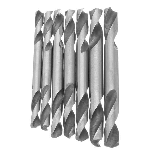 10pcs 3.2,3.5,4.0,4.2,4.5,5.0,5.2mm HSS Straight Shank Double Head Twist Drill Bit Image 3